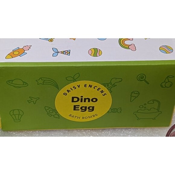 Daisy Encens 5 pak Dino Egg Bath Bombs with Toys For Kids - Picture 2 of 3